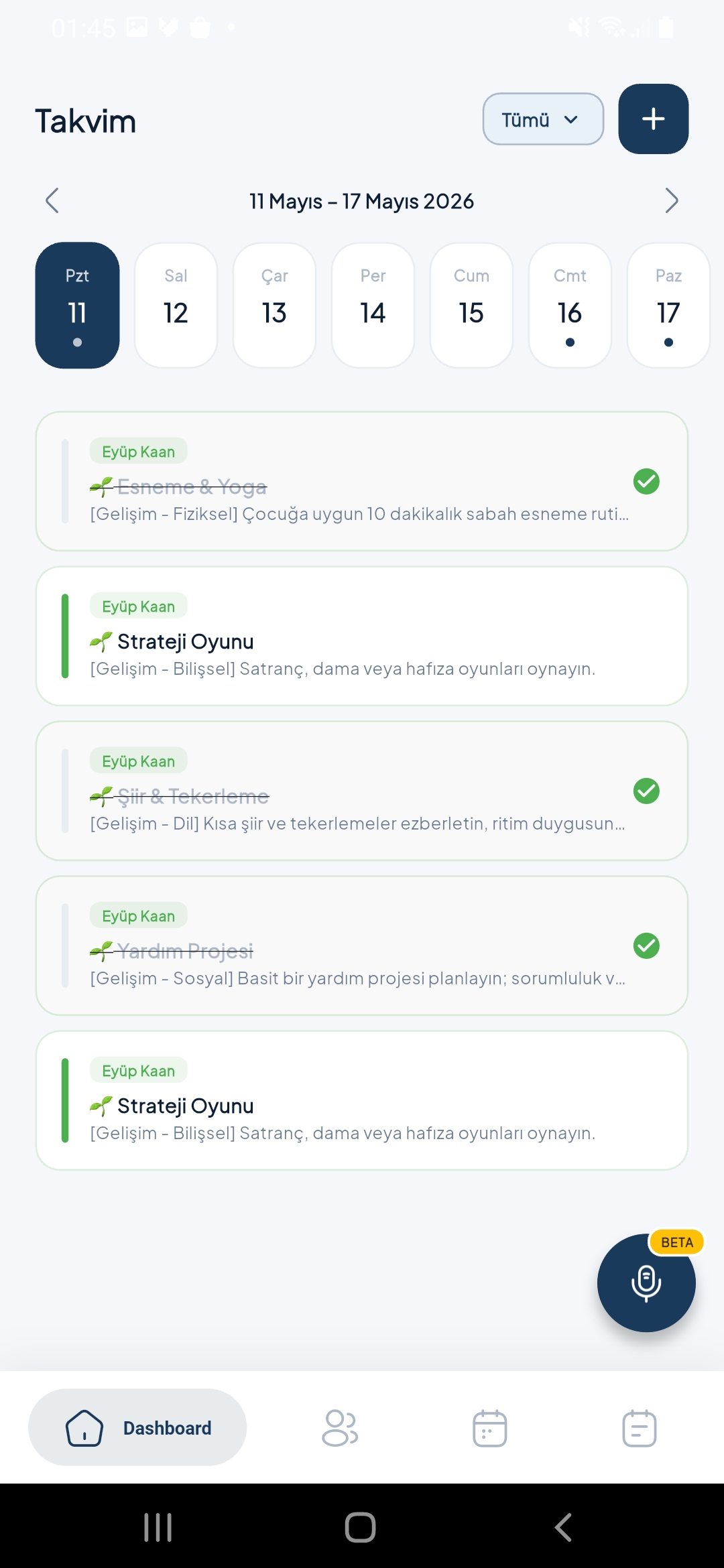 Akıllı Takvim
